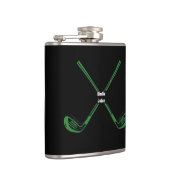 Funny Golf Flask - Custom Golfer Gift & Barware Heupfles (Rechts)