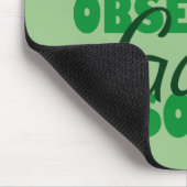 Funny Golf geobsedeerd Green Muismat (Hoek)