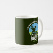 Funny Golf Gezegde voor Golfers Koffiemok (Voorkant rechts)