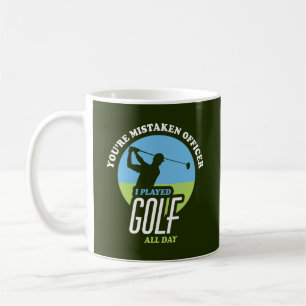 Funny Golf Gezegde voor Golfers Koffiemok