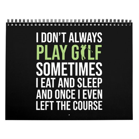 Funny Golf Gifts For Men Golfer Golfing Lovers Kalender (Hoes)