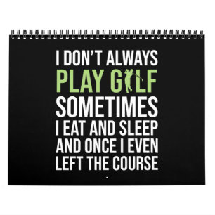 Funny Golf Gifts For Men Golfer Golfing Lovers Kalender