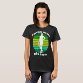 Funny Golf, Golfer, Golf Swing, Golf Lover, Female T-shirt (Voorkant volledig)