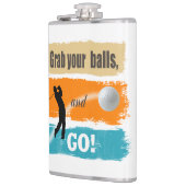 Funny Golf Grab Your Balls ID466 Heupfles (Links)