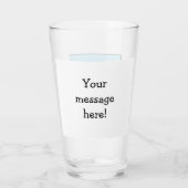 Funny Golf Humor Beer Glass Gift Glas (Achterkant)