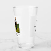 Funny Golf Humor Beer Glass Glas (Links)