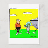 Funny Golf Humor Briefkaart (Voorkant)