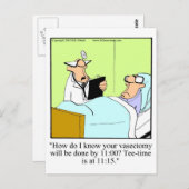 Funny Golf Humor Briefkaart (Voorkant / Achterkant)