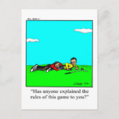 Funny Golf Humor Briefkaart (Voorkant)