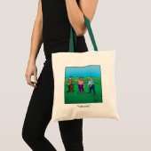 Funny Golf Humor Canvas Bag "spectickles" Tote Bag (Voorkant (product))