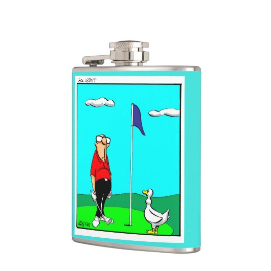 Funny Golf Humor Flask Gift Heupfles (Links)