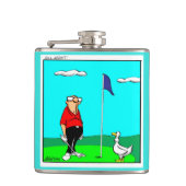Funny Golf Humor Flask Gift Heupfles (Voorkant)