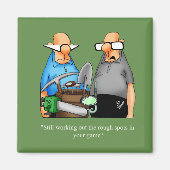 Funny Golf Humor Magnet (Voorkant)