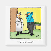 Funny Golf Humor Magnet (Voorkant)