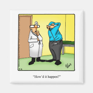 Funny Golf Humor Magnet
