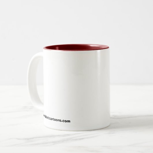 Funny Golf Humor Mok Gift (Voorkant links)