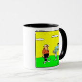 Funny Golf Humor Mok Gift (Voorkant rechts)