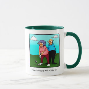 Funny Golf Humor Mok voor haar