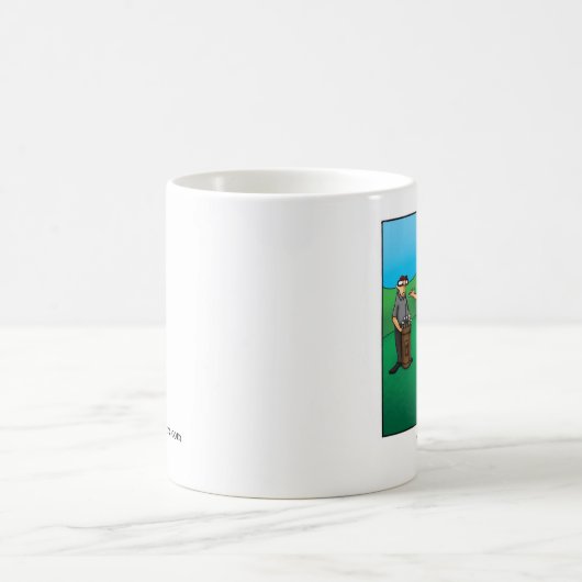 Funny Golf Humor Mok voor haar (Center)