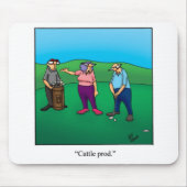 Funny Golf Humor Muismat (Voorkant)