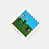 Funny Golf Humor Napkins Servet (Hoek)