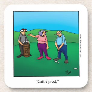 Funny Golf Humor Onderzetter