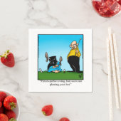 Funny Golf Humor Party Servetten (Insitu)