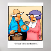 Funny Golf Humor Poster (Voorkant)