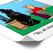 Funny Golf Humor Poster Gift (Hoek)