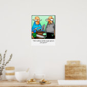 Funny Golf Humor Poster Gift (Keuken)