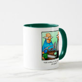 Funny Golf Humor "Rough Spots" Mok (Voorkant rechts)