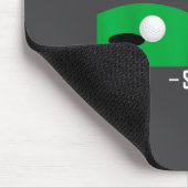 Funny Golf I Play Too Much Golf Said Ever Quote  Muismat (Hoek)