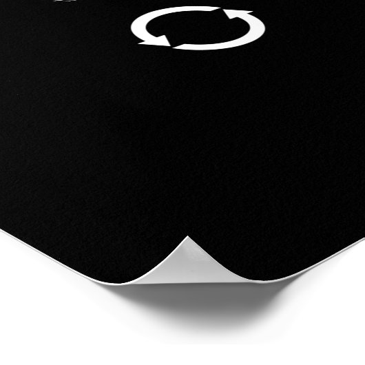 Funny Golf Instruction Poster (Hoek)