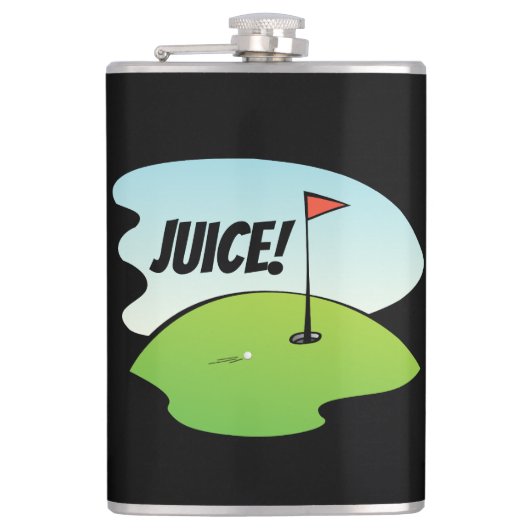 Funny Golf Juice Birdy Celebration Modern Heupfles (Voorkant)