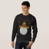Funny Golf Lover Cinco De Mayo Golfing Sport Golf Trui (Voorkant volledig)