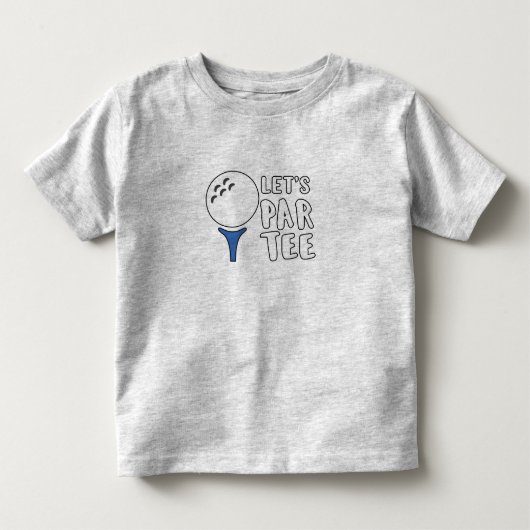 Funny Golf Lover Gift Let's Par T-shirt Golf Gift (Voorkant)