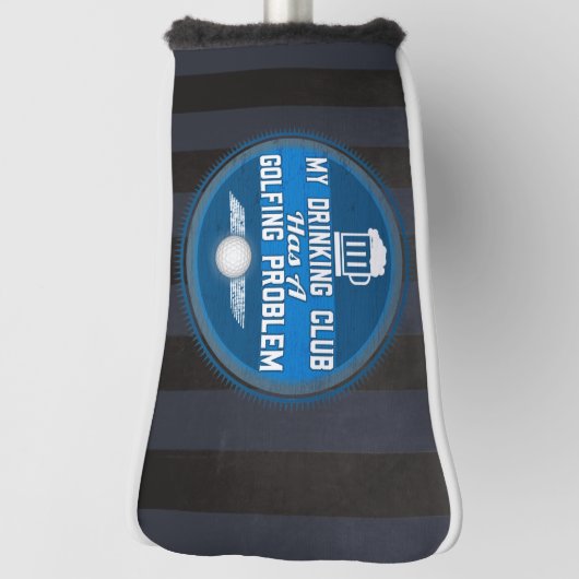 Funny Golf - Mijn Drink club Golfheadcover (Draai 90)