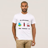 Funny golf pensionering t-shirt (Voorkant volledig)