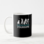 Funny Golf Player Foursome Golfer Quotes Koffiemok (Links)