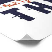 Funny Golf Player Quote Golfers Love Golfing Poster (Hoek)