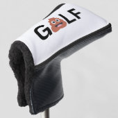 Funny Golf Putter Hoesje Golfheadcover (3/4 voorkant)