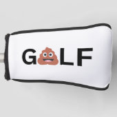 Funny Golf Putter Hoesje Golfheadcover (Voorkant)