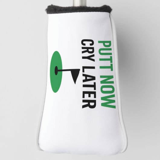 Funny Golf Putter Hoesje Golfheadcover (Draai 90)