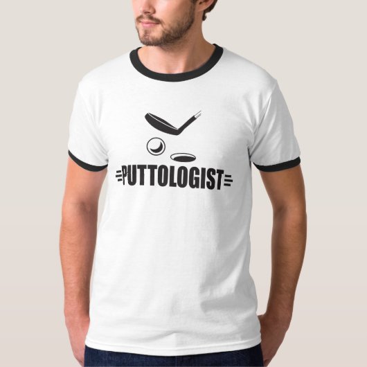 Funny Golf, Putting T-shirt (Voorkant)