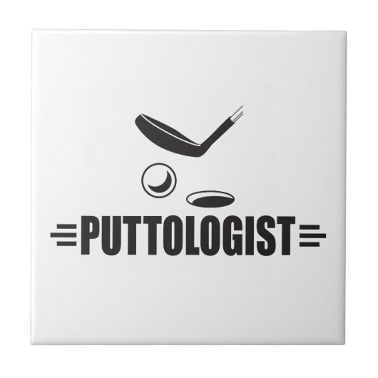 Funny Golf, Putting Tegeltje (Voorkant)