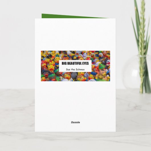 Funny Golf Quote Feestdagen Kaart (Achterkant)