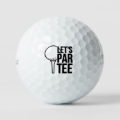 Funny Golf Quote Golfballen (Voorkant)