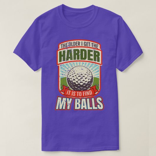 Funny Golf s voor Mannen Funny Golfer s T-shirt (Design voorkant)