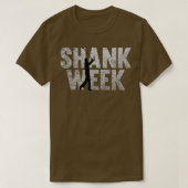 Funny Golf Shank Week T-shirt (Design voorkant)