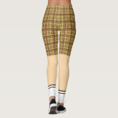 Funny golf shorts sokpatroon leggings (Achterkant)